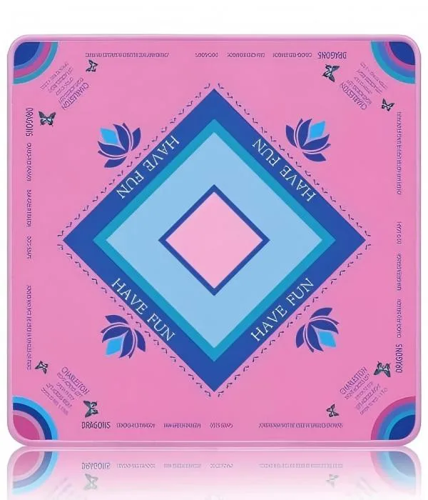 American Modern Mahjong Rubber Table Mat-Foldable detail