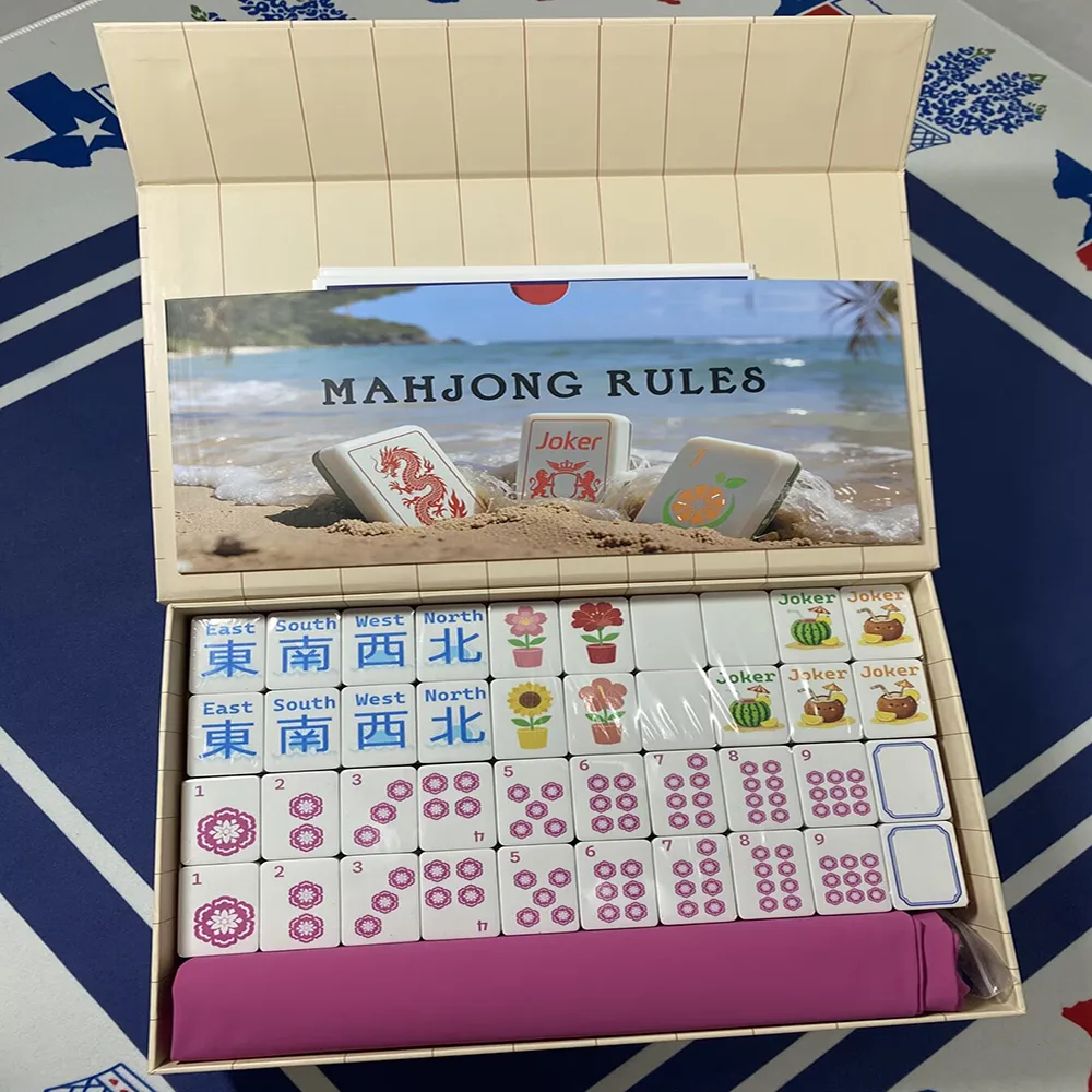 Custom 160-Piece American Mahjong Complete Set, Ce detail
