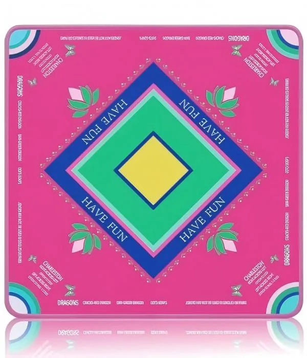 American Modern Mahjong Rubber Table Mat-Foldable detail