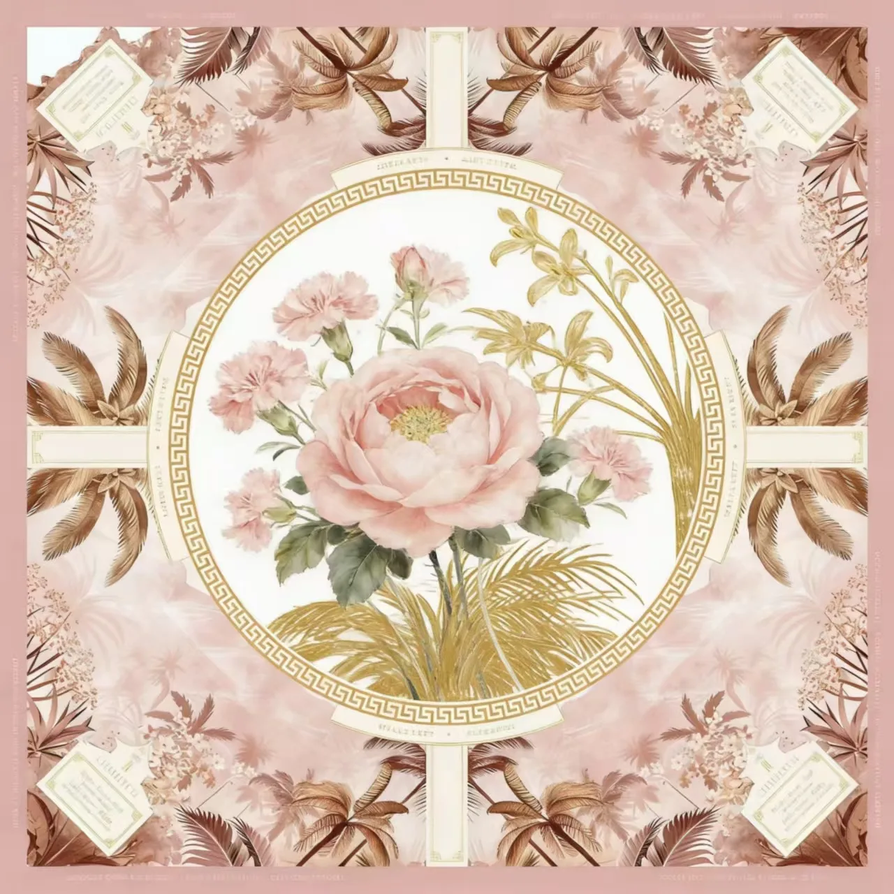 Custom Yellow Chrysanthemum Printed Mahjong Table  detail