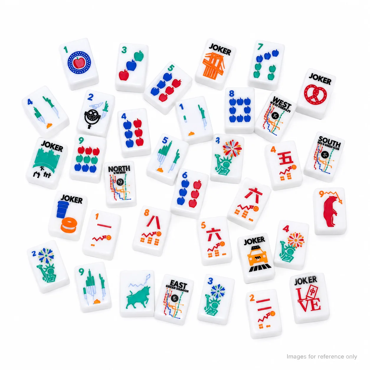 American Modern Luxury Mahjong Custom Single-Layer detail