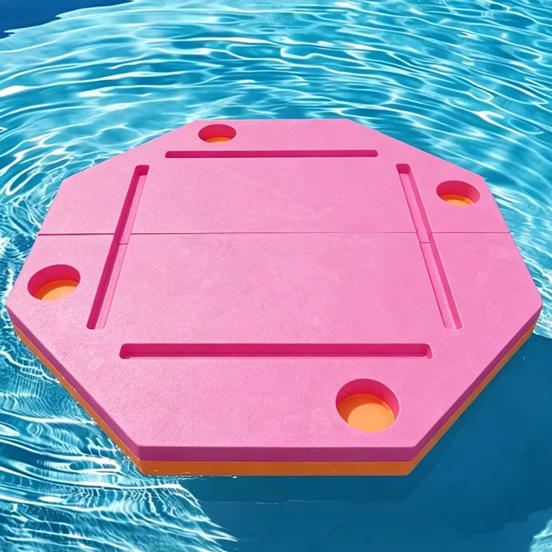 Custom Foldable Design Hexagon EVA Mahjong Mat American Mah Jongg Floa