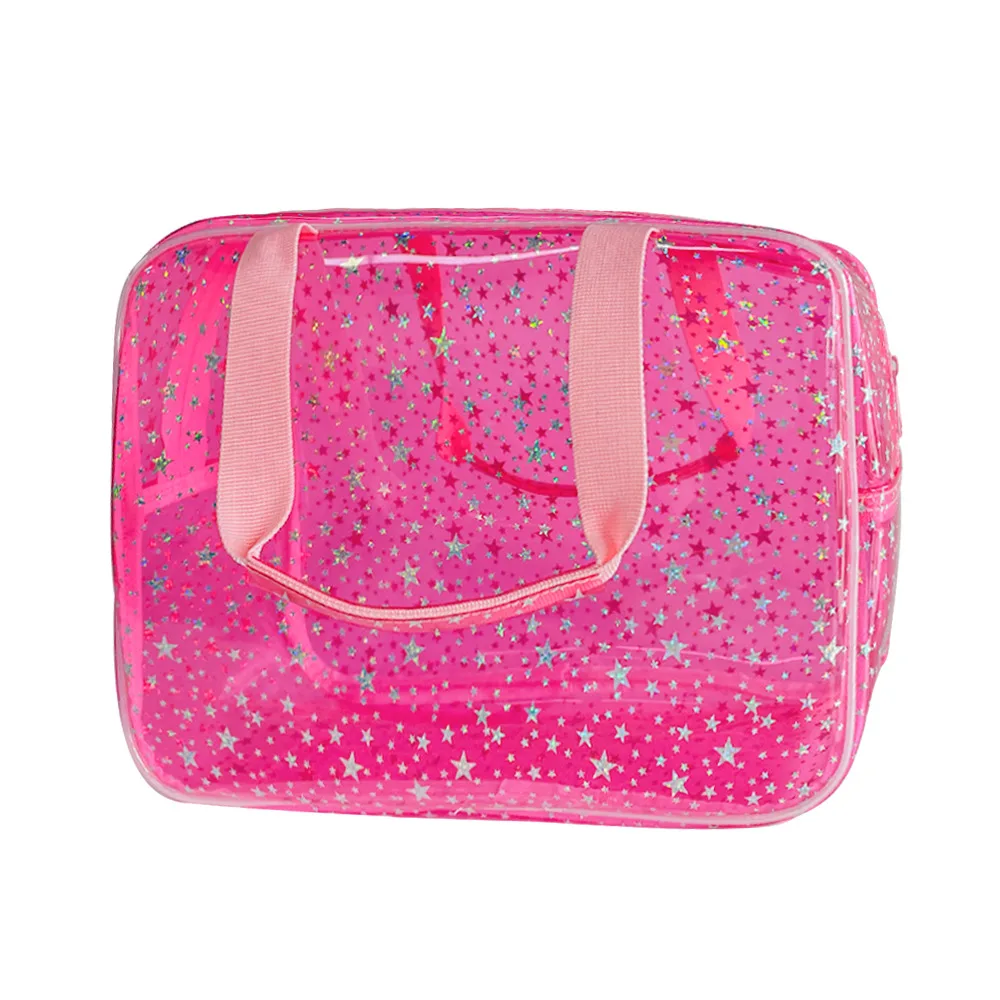 Wholesale Iridescent Star Transparent PVC Mahjong  detail