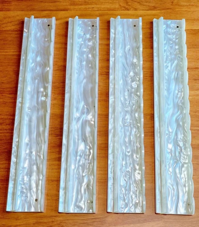Rattan Acrylic Luxury 4-Player Mahjong Pusher U-sh detail