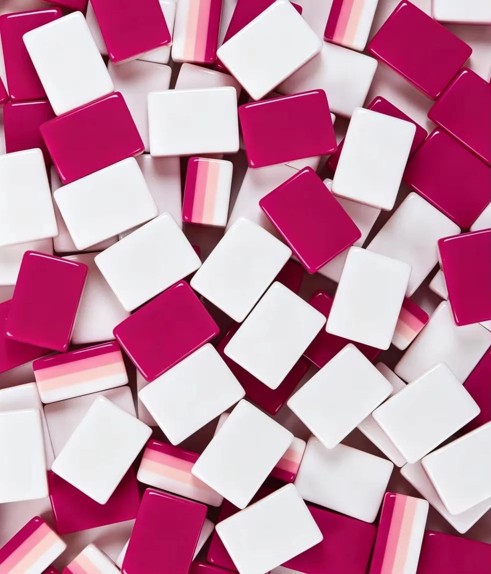 Standard Tournament Blank American Mahjong Tiles 1 detail