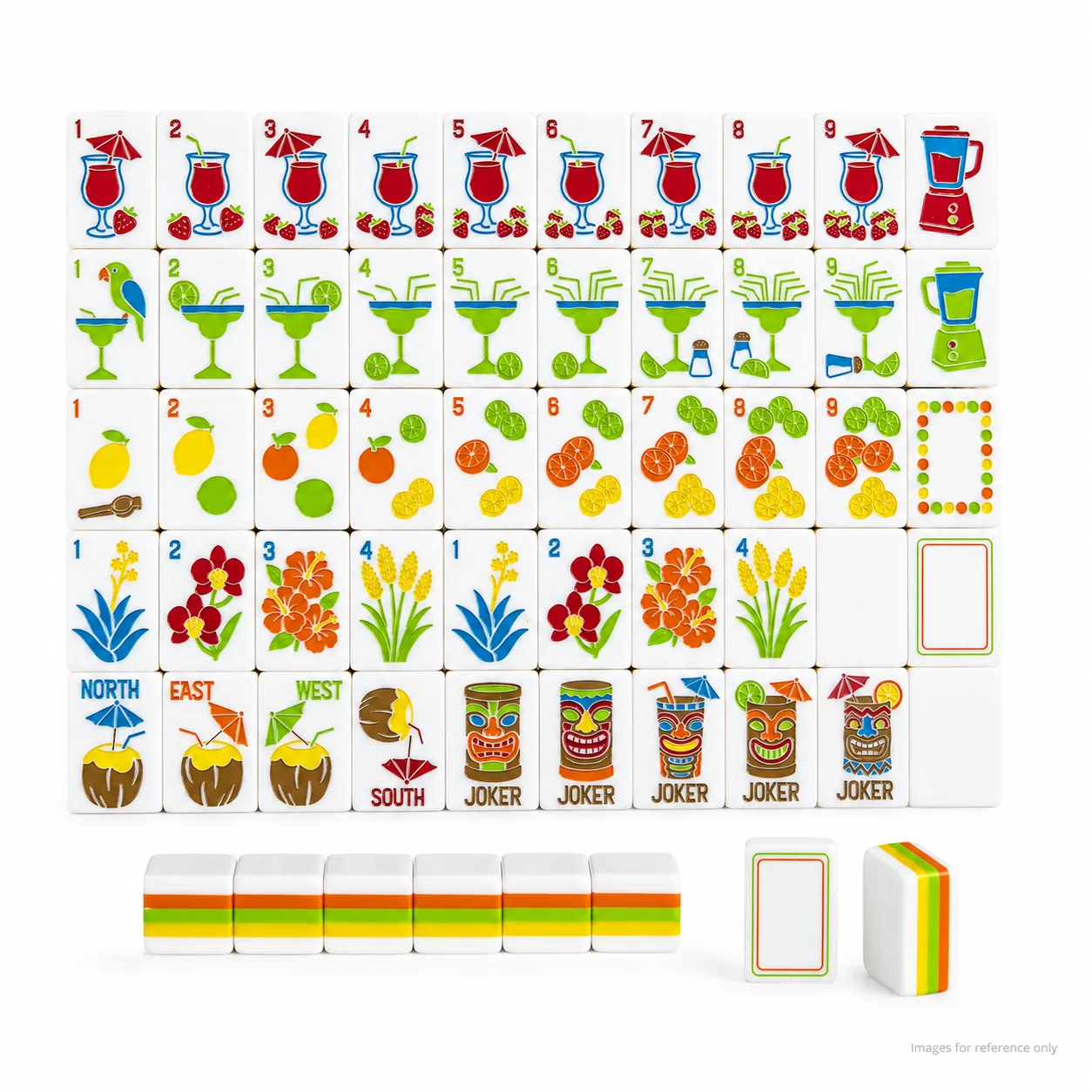 New Modern Luxury American Mahjong Rainbow Three-S detail