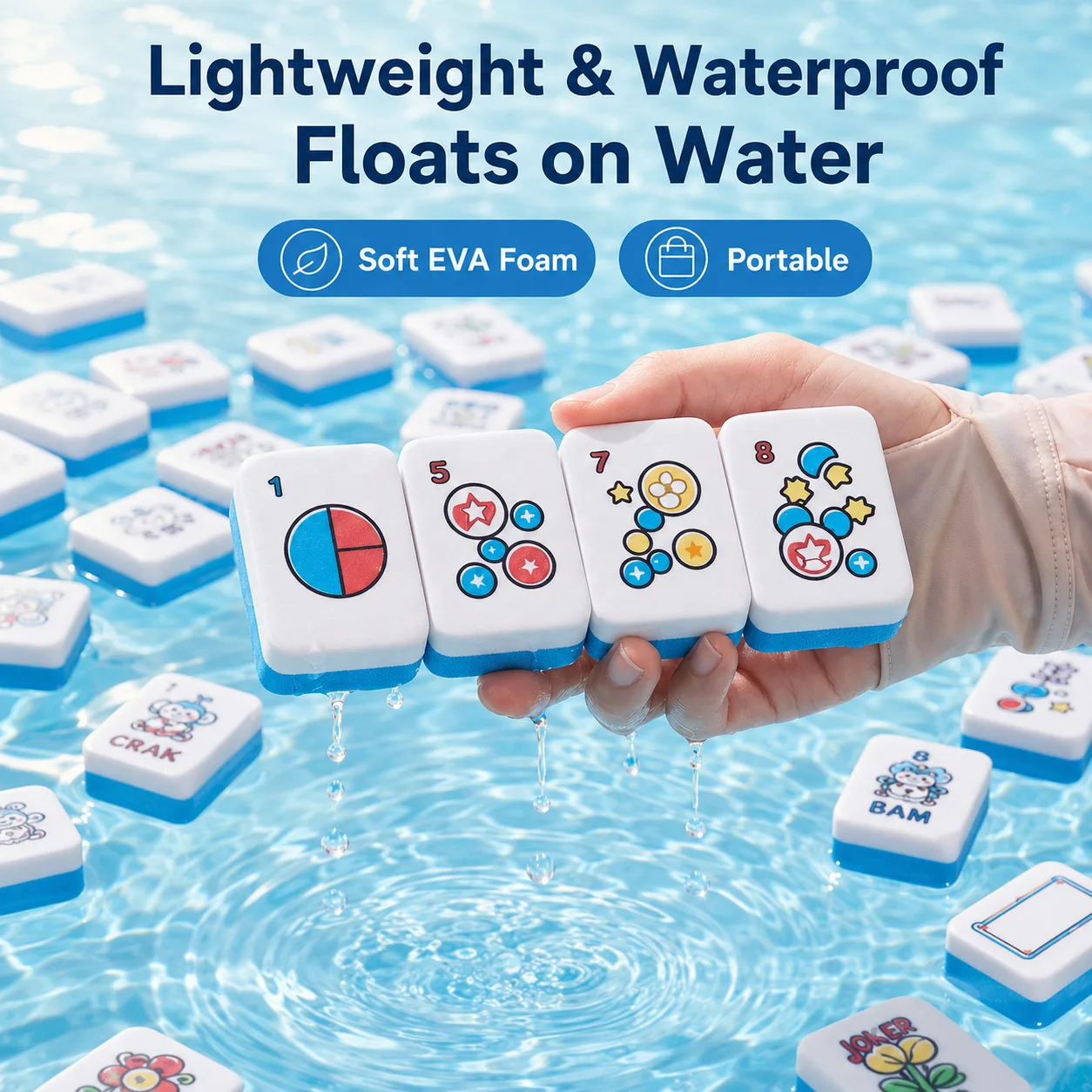 Luxury Modern Floating EVA Foam American Mahjong S detail
