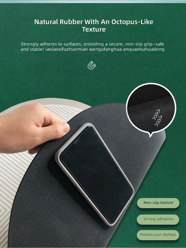 Luxury American Mahjong Mat Rubber Foldable Portab detail