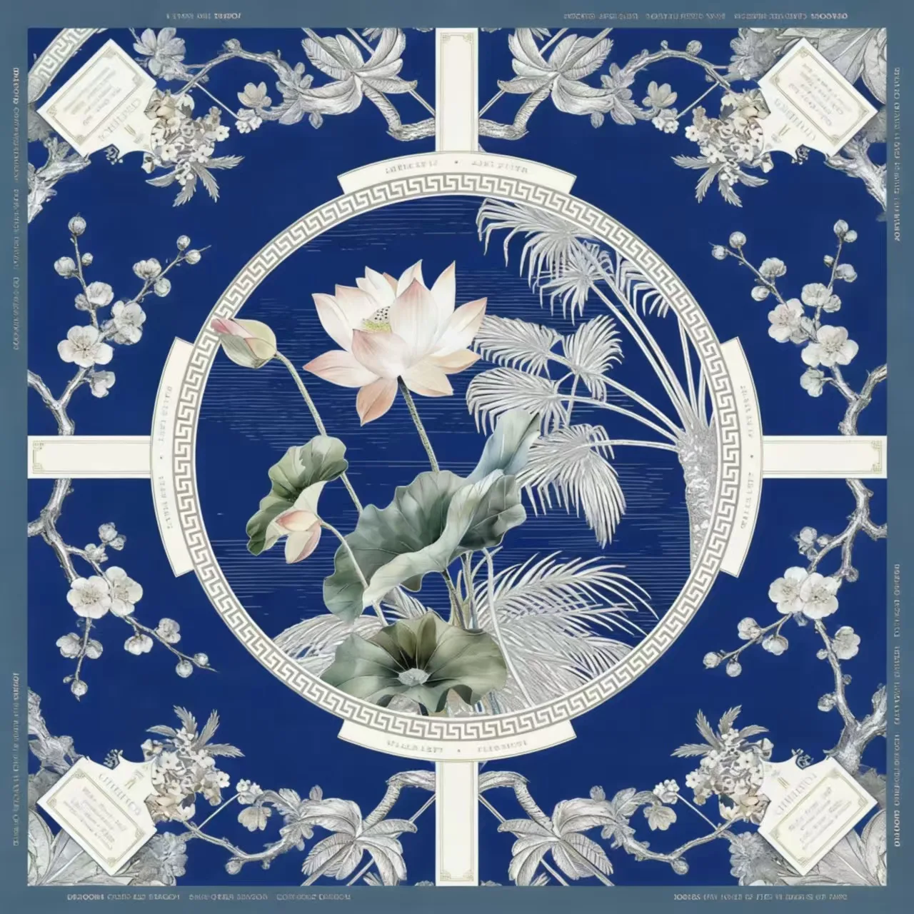 Custom Yellow Chrysanthemum Printed Mahjong Table  detail