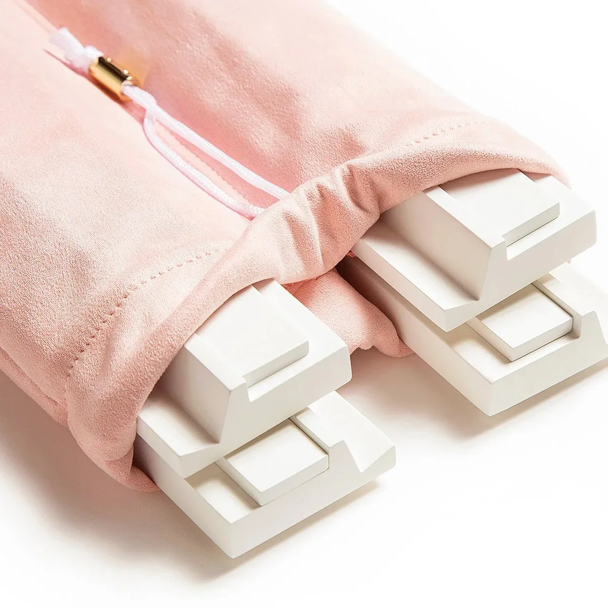 Luxury Foldable Custom Velvet Storage Bag 2Pcs Portable Modern Travel Bag for Mahjong Racks and Tile Pushers Gift