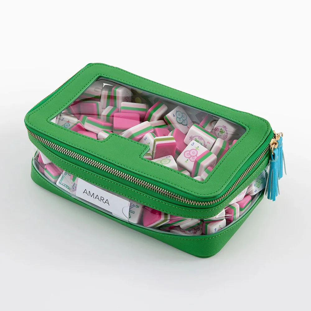 Custom Print Non-Slip Rubber Mahjong Mat Foldable detail