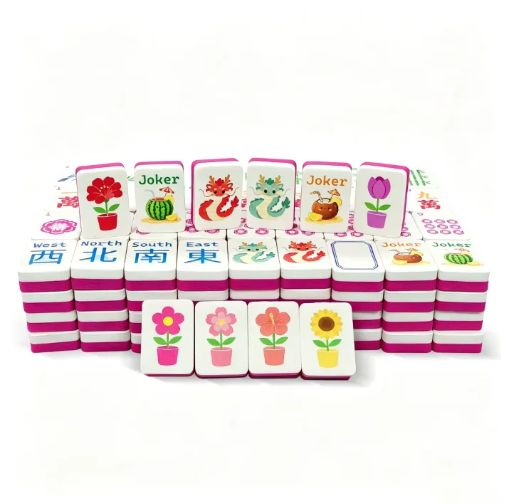 Custom 160-Piece American Mahjong Complete Set, Ce detail