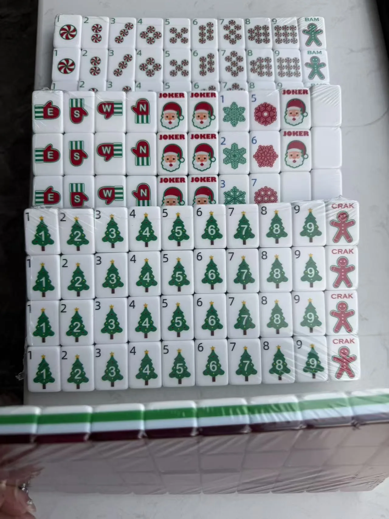 Custom Modern Luxury Christmas Design American Mah detail