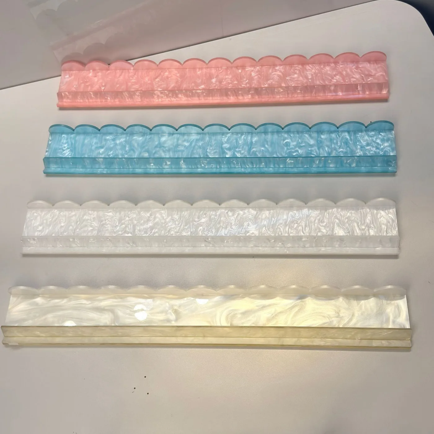 Luxury Gradient Rainbow Wet-Dry Separation Tote Ba detail