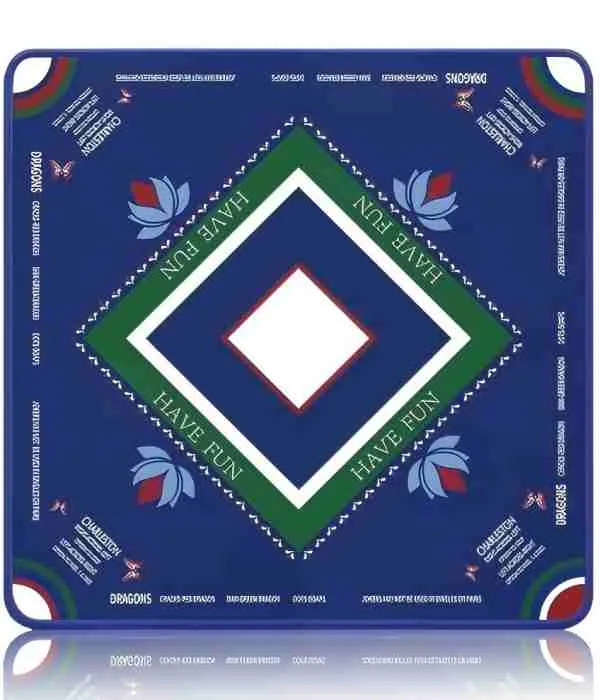 American Modern Mahjong Rubber Table Mat-Foldable detail