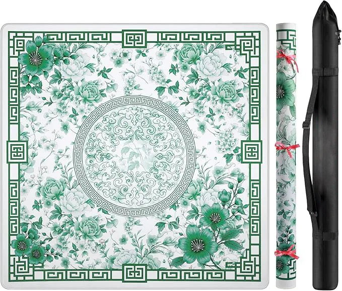 Classic Collection Rubber Mahjong Table Mat, Witho detail