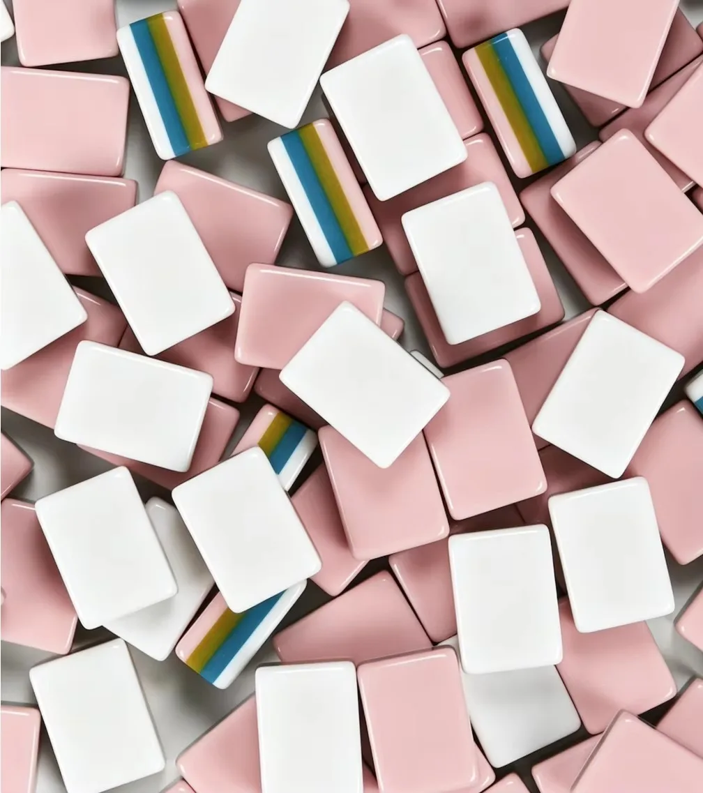 Standard Tournament Blank American Mahjong Tiles 1 detail