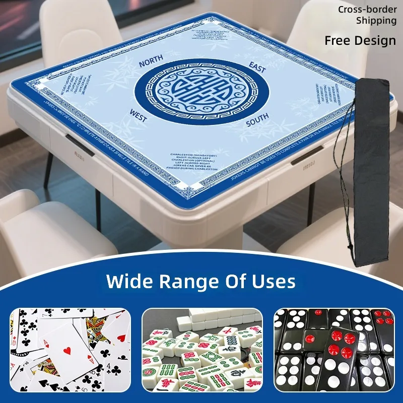 Luxury American Mahjong Mat Rubber Foldable Portab detail
