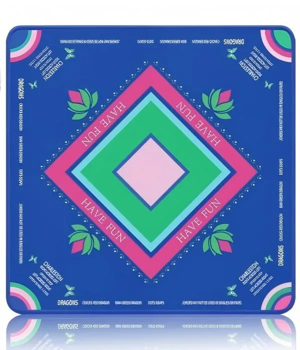 American Modern Mahjong Rubber Table Mat-Foldable detail