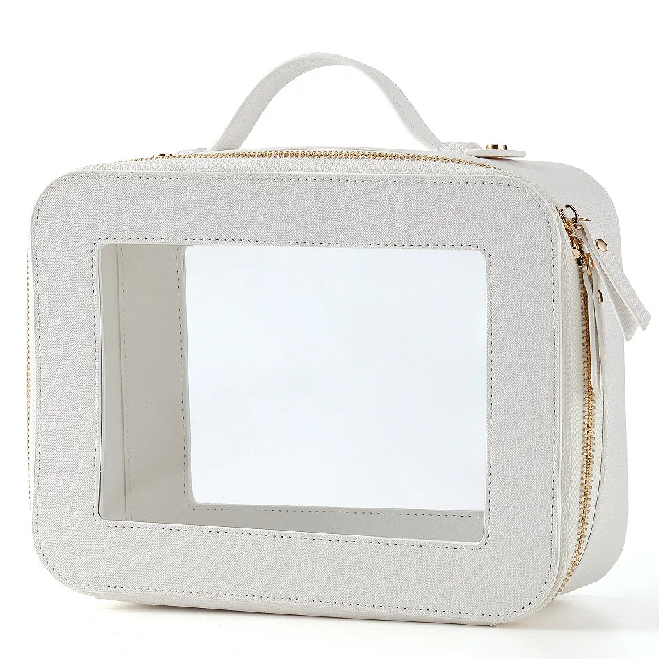 American Mahjong Tile Storage Bag, Transparent PVC detail
